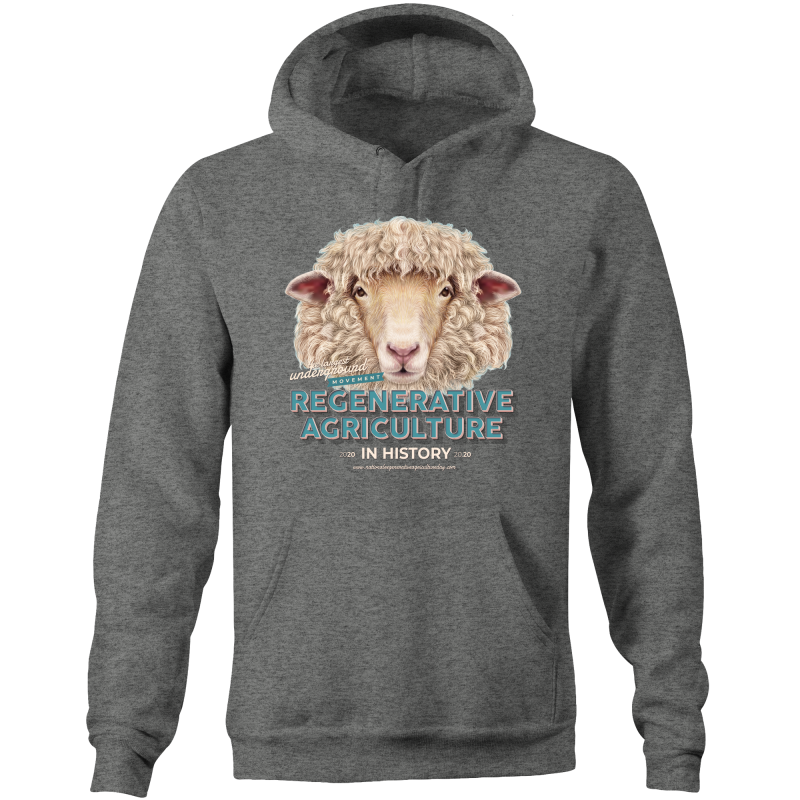 sheeplove AS Colour Stencil - Pocket Hoodie Sweatshirt