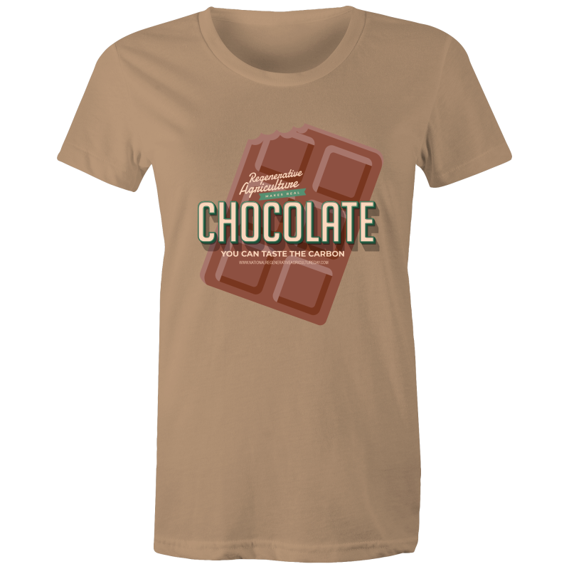 'Choco' AS Colour - Women's Maple Tee