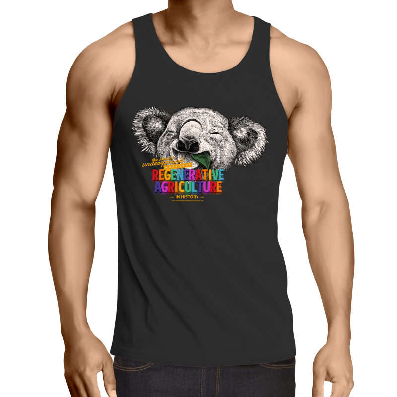 'Koala' AS Colour Lowdown - Mens Singlet Top