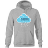 'Cloud' AS Colour Stencil - Pocket Hoodie Sweatshirt