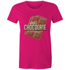 'Choco' AS Colour - Women's Maple Tee