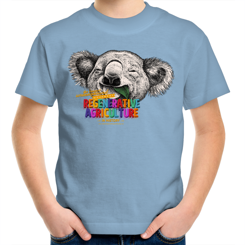 'Koala' AS Colour Kids Youth Crew T-Shirt