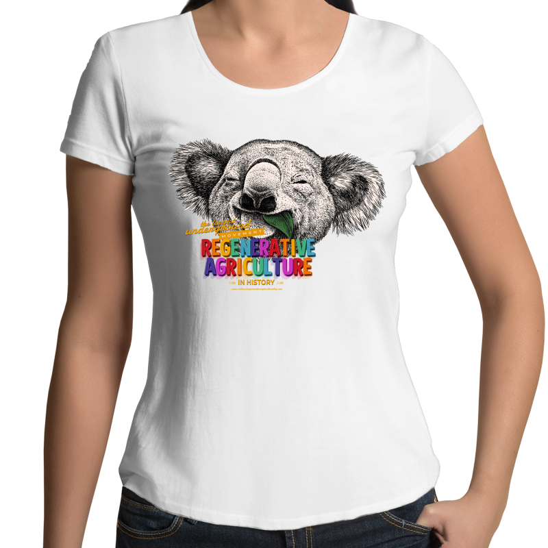 'Koala' AS Colour Mali - Womens Scoop Neck T-Shirt