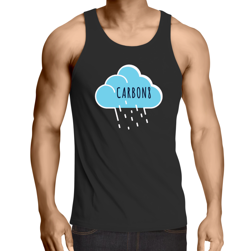 'Cloud' AS Colour Lowdown - Mens Singlet Top