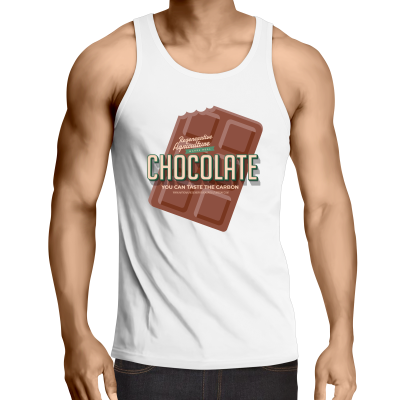 'Choco' AS Colour Lowdown - Mens Singlet Top