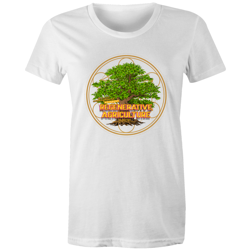 'Tree geometry' Sportage Surf - Womens T-shirt