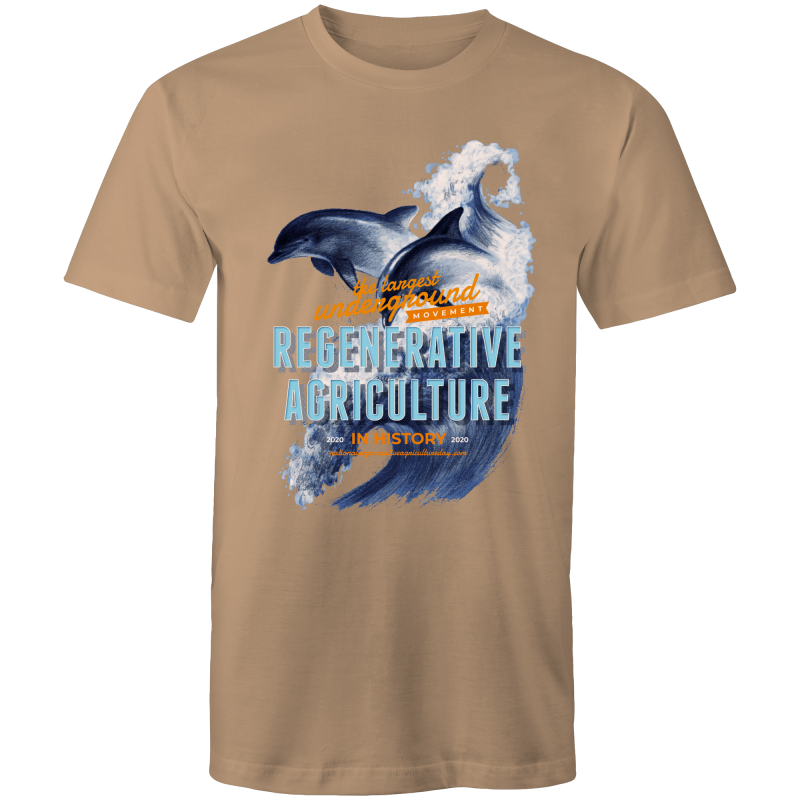 'Dolphins' AS Colour Staple - Mens T-Shirt