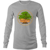 'Tree geometry' AS Colour Base - Mens Long Sleeve T-Shirt