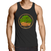 'Tree geometry' AS Colour Lowdown - Mens Singlet Top