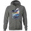 ' Dolphins'  AS Colour Stencil - Pocket Hoodie Sweatshirt