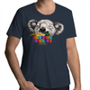 'Koala' AS Colour Shadow - Mens Scoop Neck T-Shirt