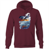 ' Dolphins'  AS Colour Stencil - Pocket Hoodie Sweatshirt