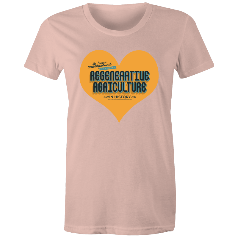 'Heart' AS Colour - Women's Maple Tee