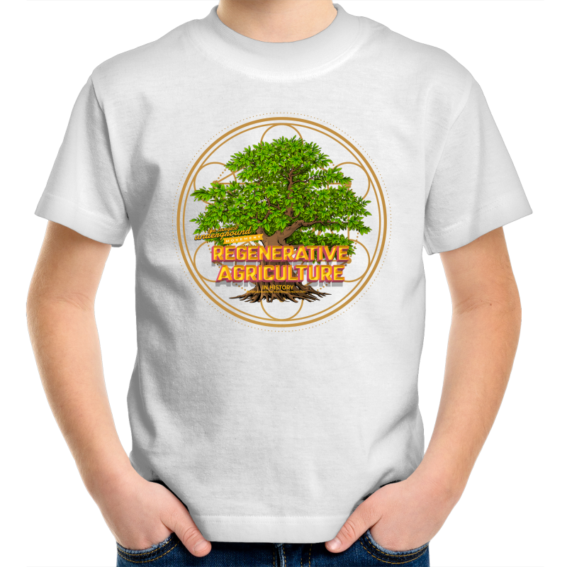 'Tree geometry' Sportage Surf - Kids Youth T-Shirt