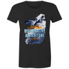 ' Dolphins'  AS Colour Wafer - Womens Crew T-Shirt