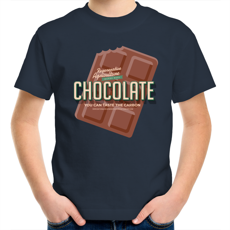 'Choco' AS Colour Kids Youth Crew T-Shirt