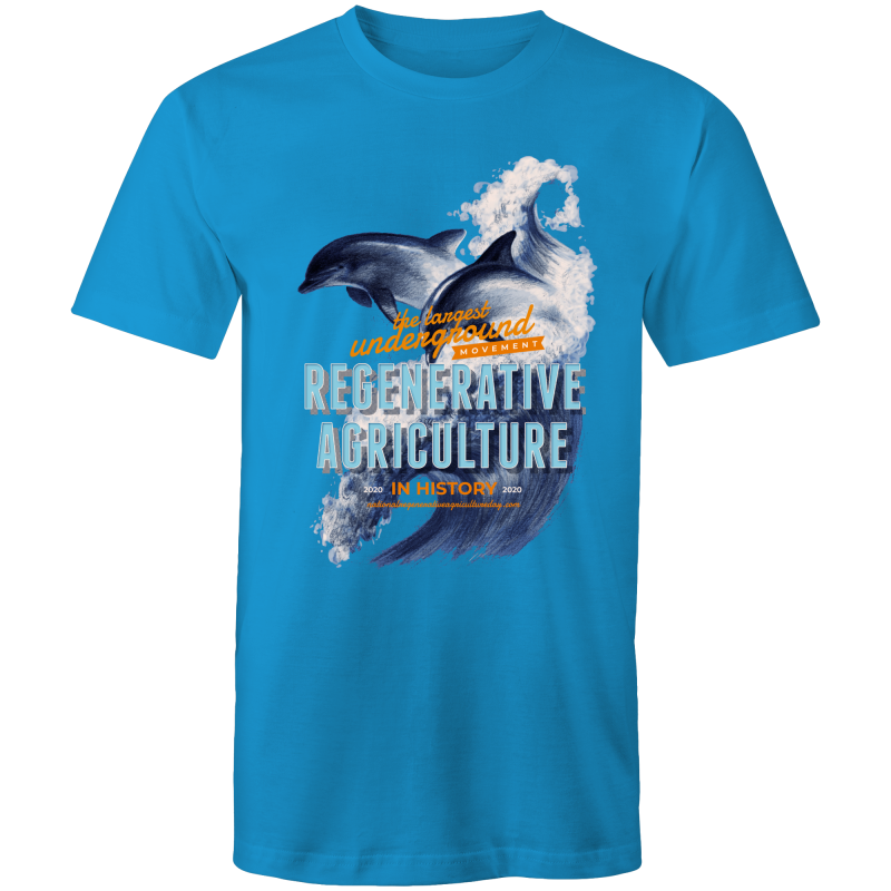 'Dolphins' AS Colour Staple - Mens T-Shirt