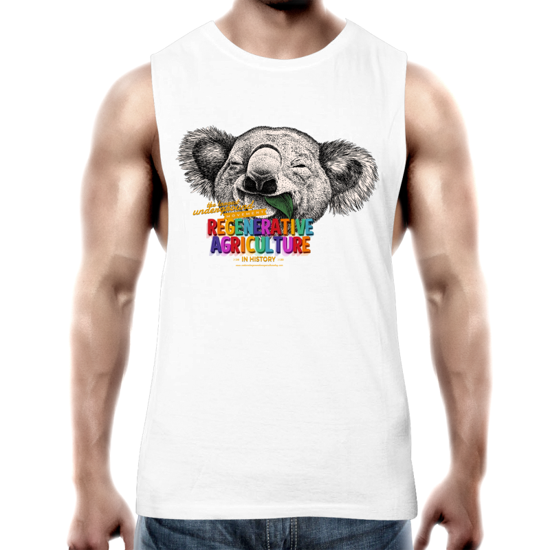 'Koala' AS Colour Barnard - Mens Tank Top Tee