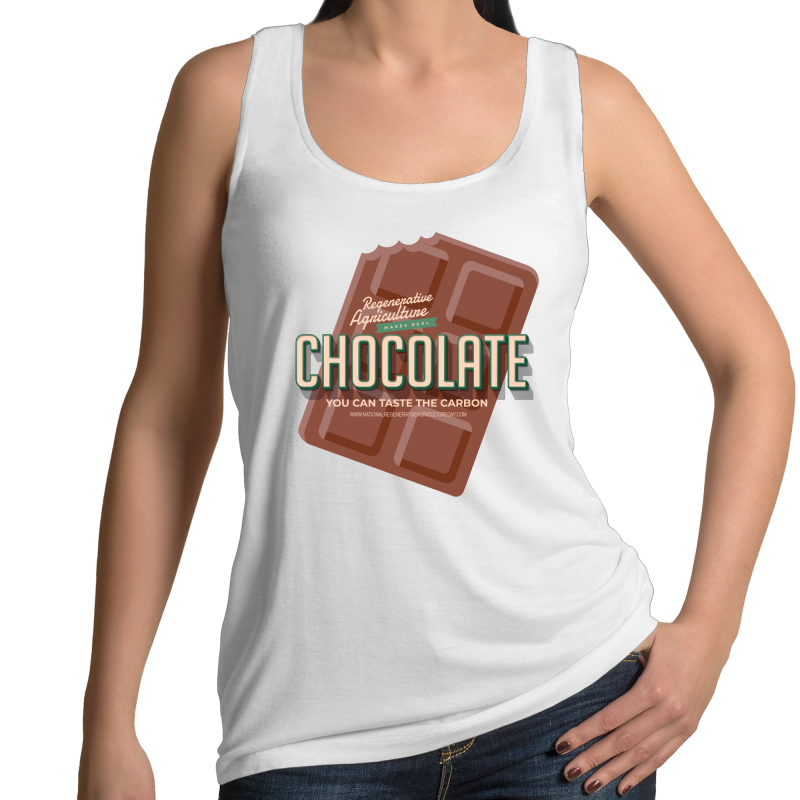 'Choco' AS Colour Tulip - Womens Singlet