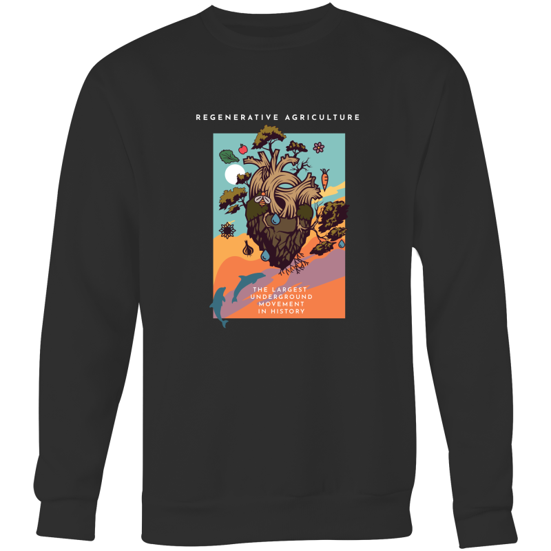 'Poster' AS Colour Box - Crew Neck Jumper Sweatshirt