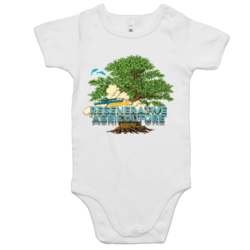 'Tree cloud' AS Colour Mini Me - Baby Onesie Romper