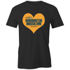 'Heart' AS Colour Paper - Lightweight Slim T-Shirt