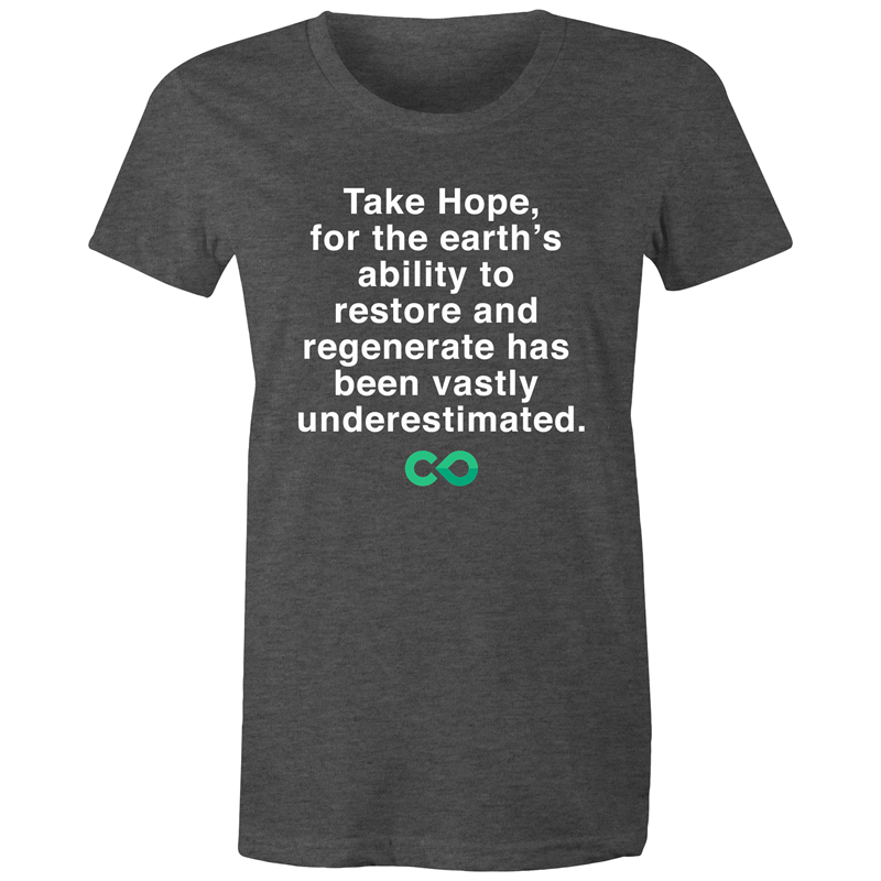 Take Hope. AS Colour - Women's Maple Tee