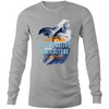 ' Dolphins'  AS Colour Base - Mens Long Sleeve T-Shirt