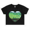 CARBONHEART - AS Colour - Womens Crop Tee