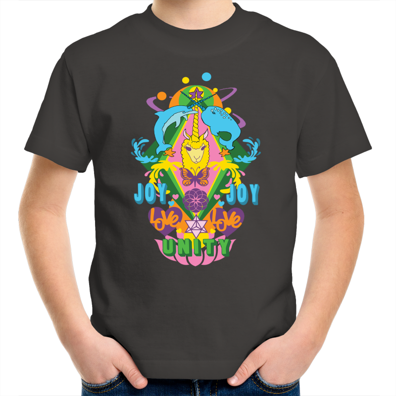 'Lama' AS Colour Kids Youth Crew T-Shirt