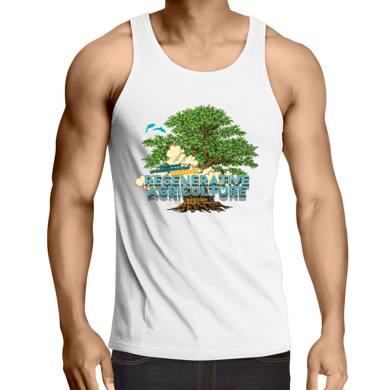 'Tree cloud' Sportage Summerset - Mens Singlet