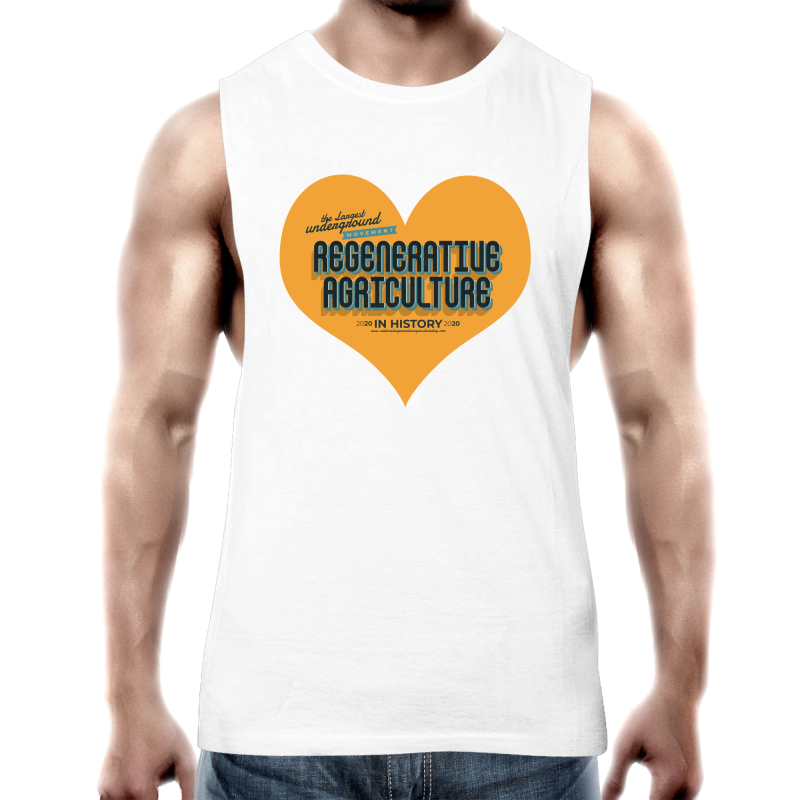 'Heart' AS Colour Barnard - Mens Tank Top Tee