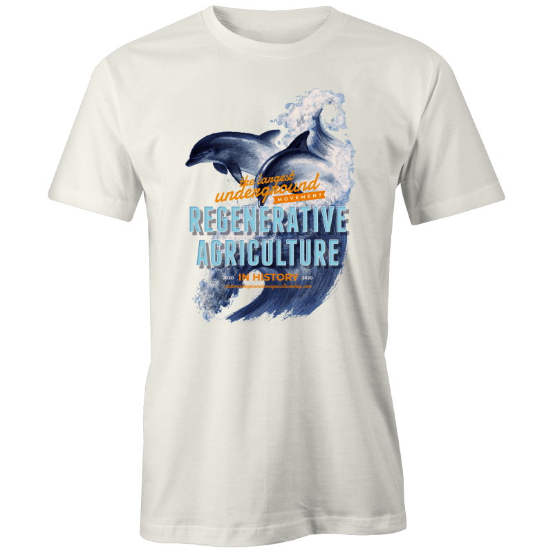 'Dolphins' AS Colour Organic Tee