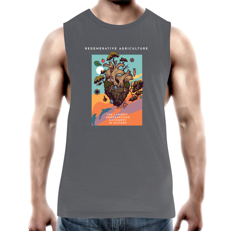 'Poster' AS Colour Barnard - Mens Tank Top Tee