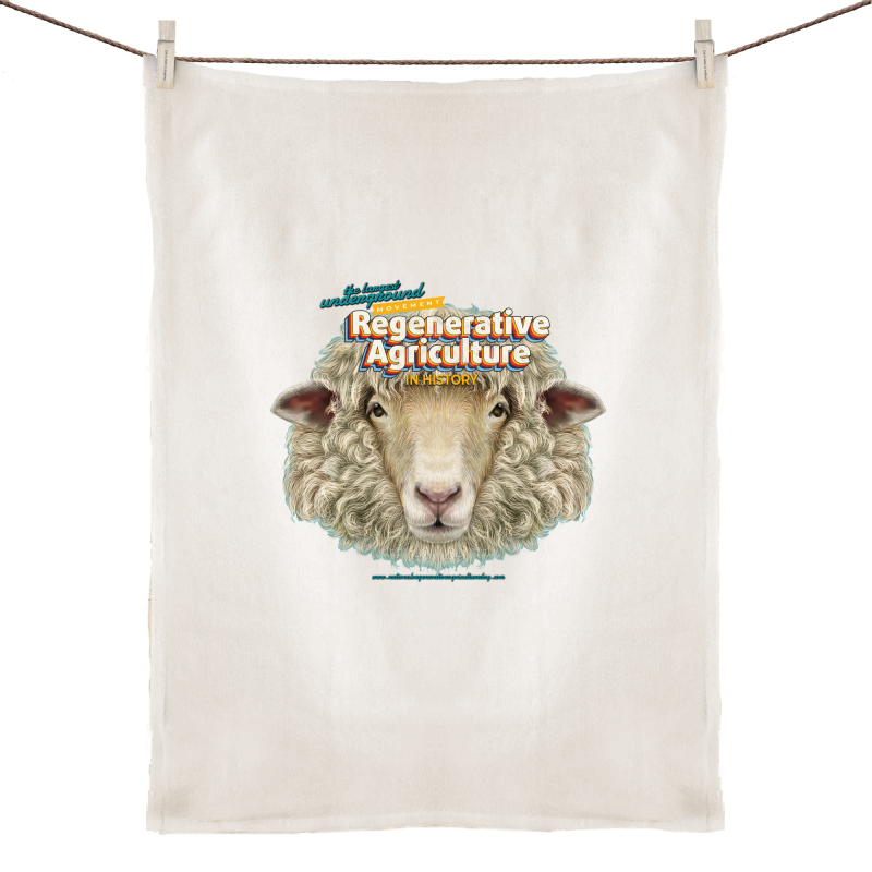 100% Linen Tea Towel