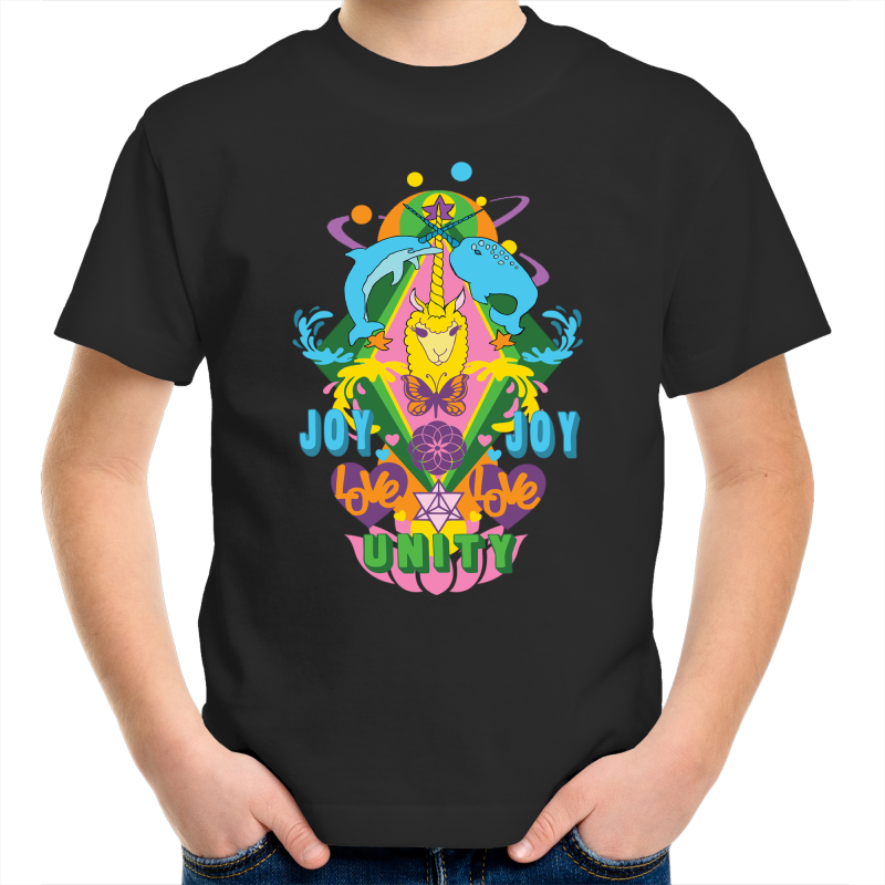 'Lama' Sportage Surf - Kids Youth T-Shirt