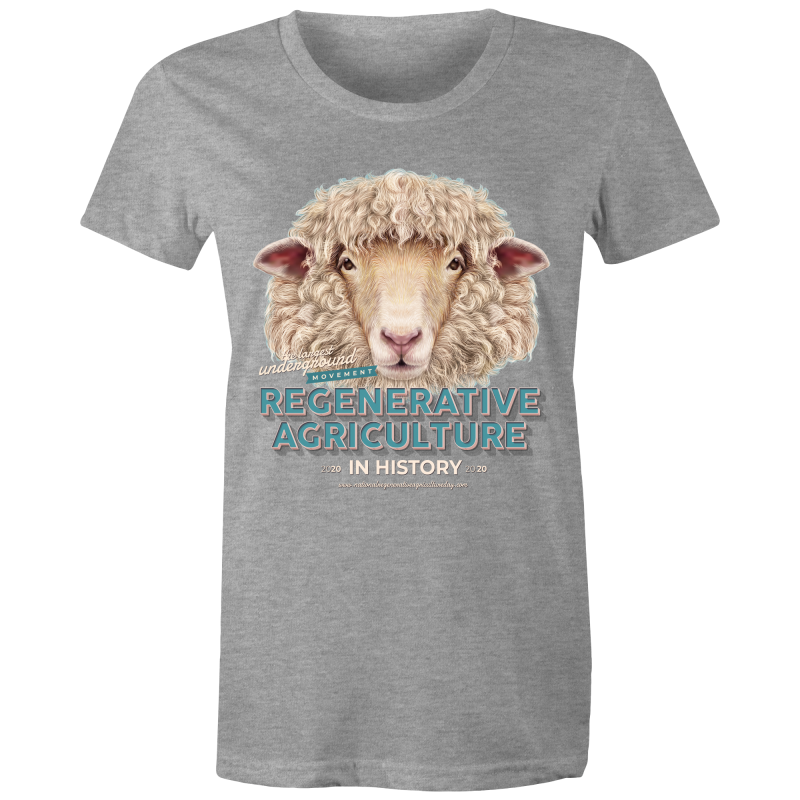 sheeplove AS Colour Wafer - Womens Crew T-Shirt