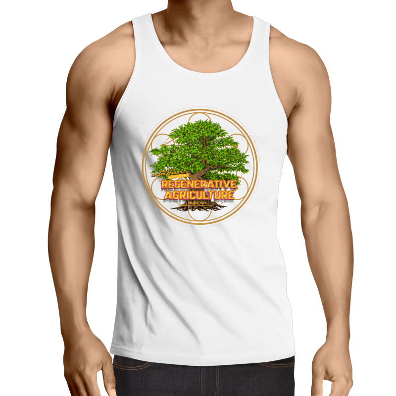 'Tree geometry' Sportage Summerset - Mens Singlet