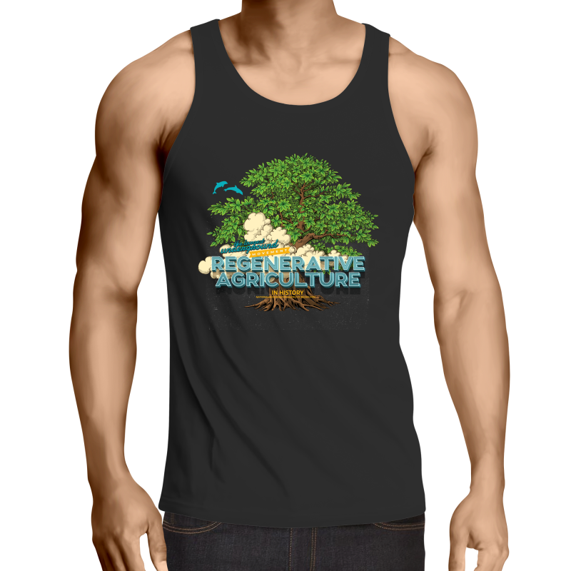 'Tree cloud' Sportage Summerset - Mens Singlet