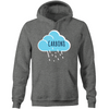 'Cloud' AS Colour Stencil - Pocket Hoodie Sweatshirt