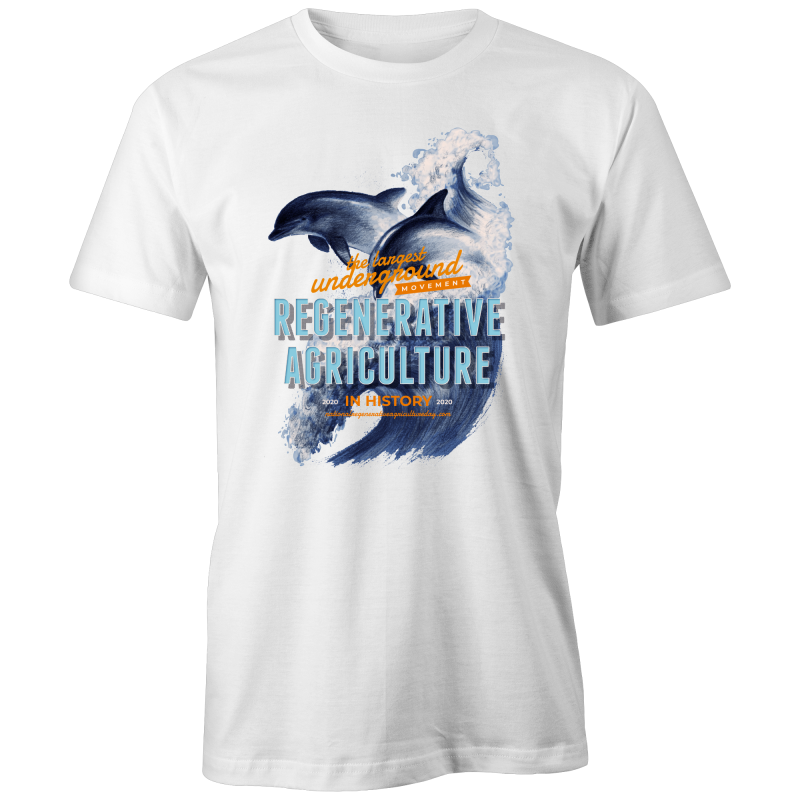 'Dolphins' AS Colour Organic Tee