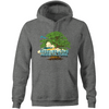 'Tree cloud' AS Colour Stencil - Pocket Hoodie Sweatshirt