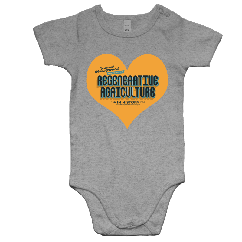 'Heart' AS Colour Mini Me - Baby Onesie Romper