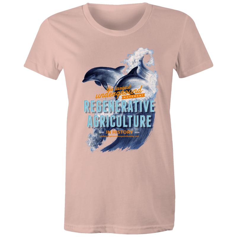 ' Dolphins'  AS Colour - Women's Maple Tee