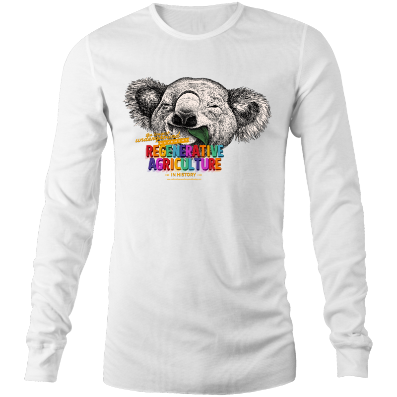 'Koala' AS Colour Base - Mens Long Sleeve T-Shirt