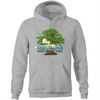 'Tree cloud' AS Colour Stencil - Pocket Hoodie Sweatshirt