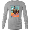 'Poster-grey' AS Colour Base - Mens Long Sleeve T-Shirt