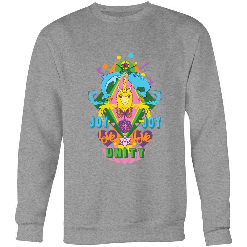 'Lama' AS Colour Box - Crew Neck Jumper Sweatshirt