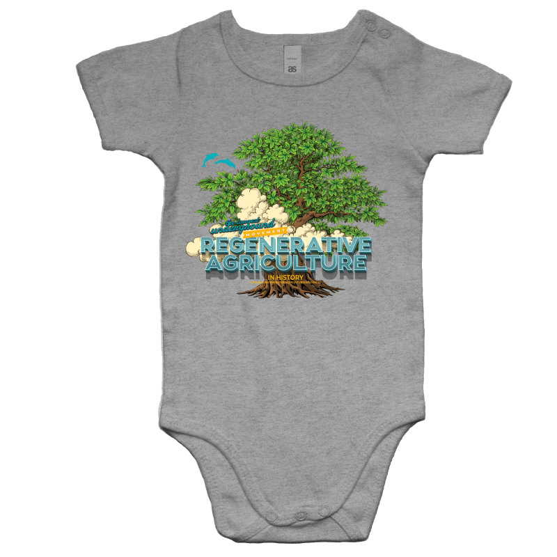 'Tree cloud' AS Colour Mini Me - Baby Onesie Romper