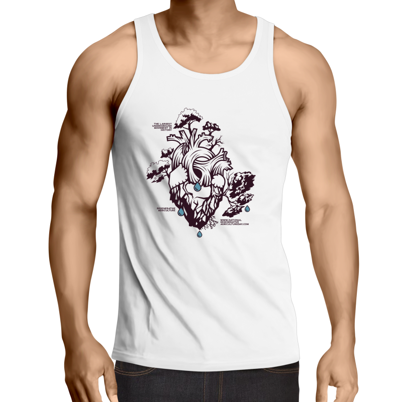 'Stencil' Sportage Summerset - Mens Singlet